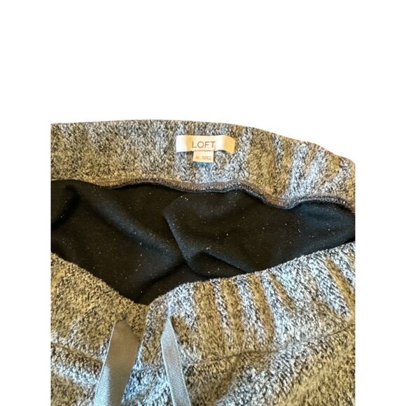 Loft womens gray soft stretch drawstring skirt size M - Picture 6 of 7
